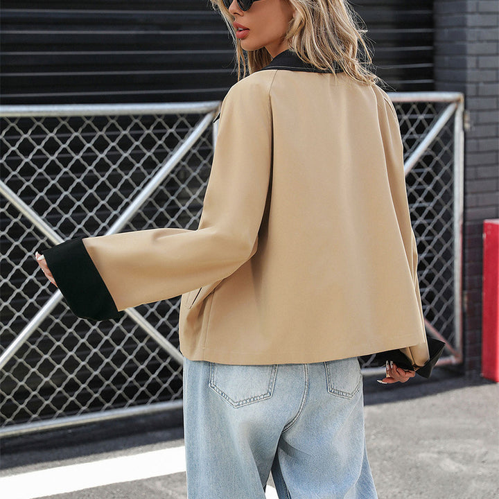 Eryndra™ Color Block Polo Coat