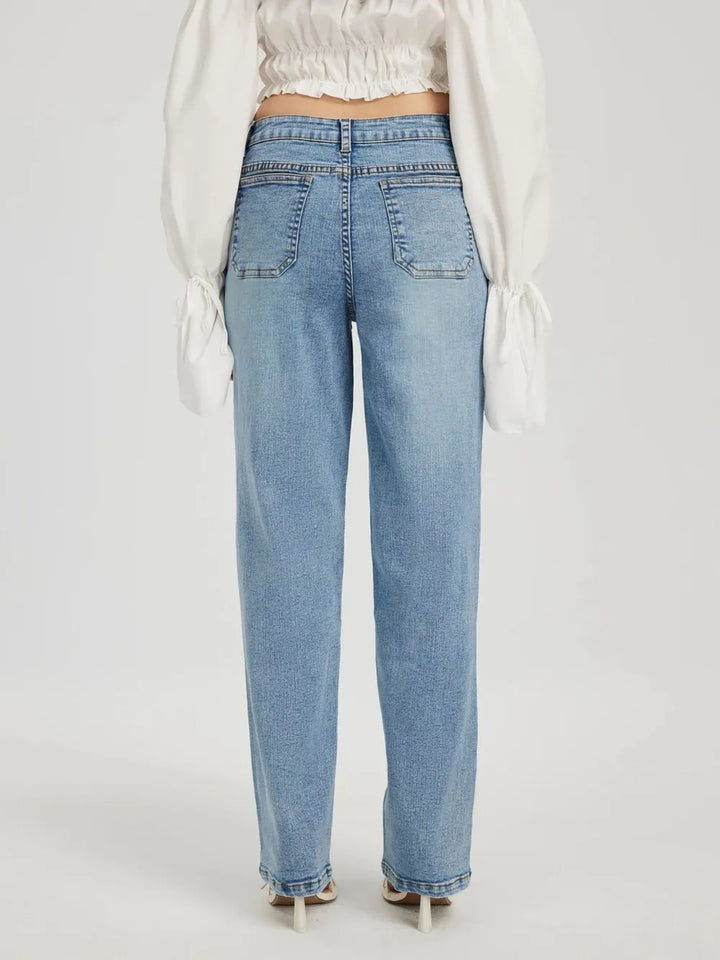Belvienne Straight Denim
