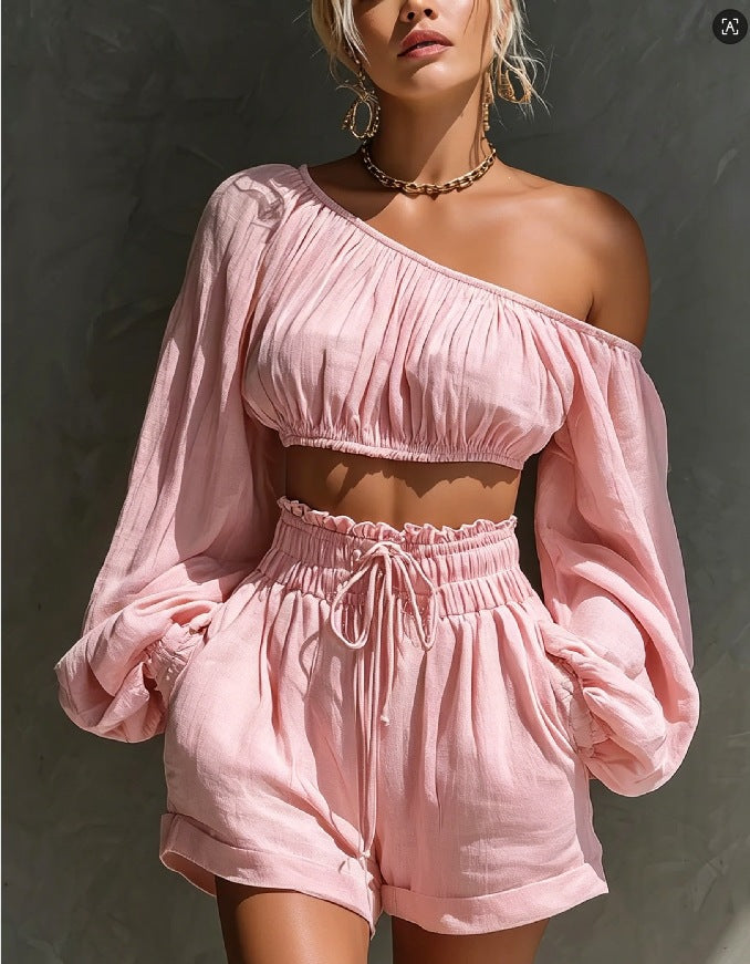 Sorelia Ensemble Short Asymétrique