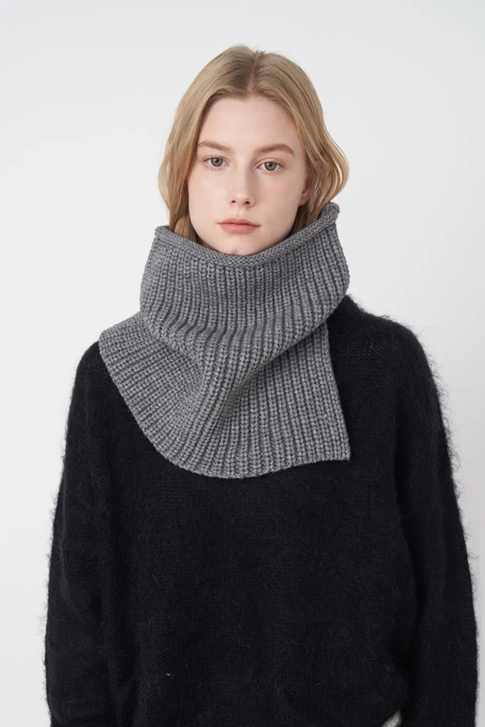 Velorra™ Knit Slit Scarf