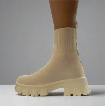 Zeriah™ Chunky Knit Sock Boots