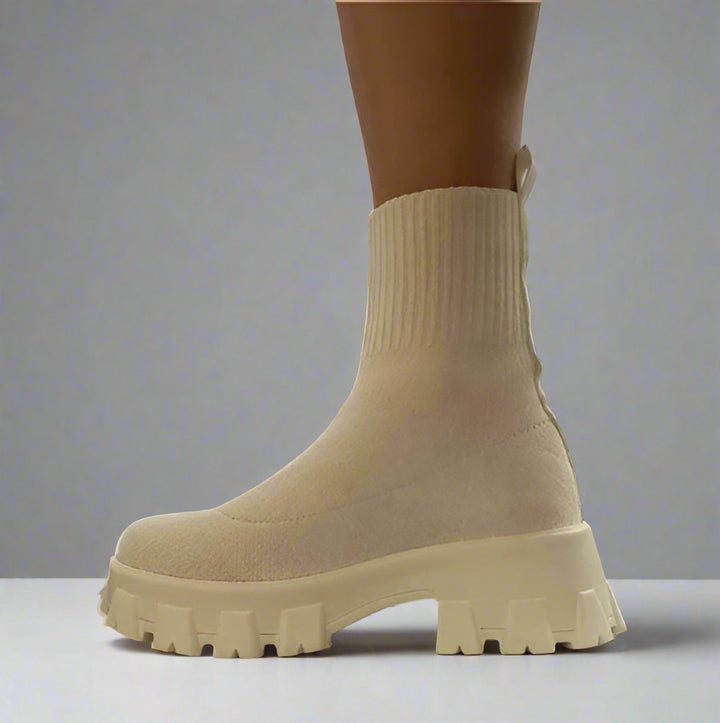 Zeriah™ Chunky Knit Sock Boots