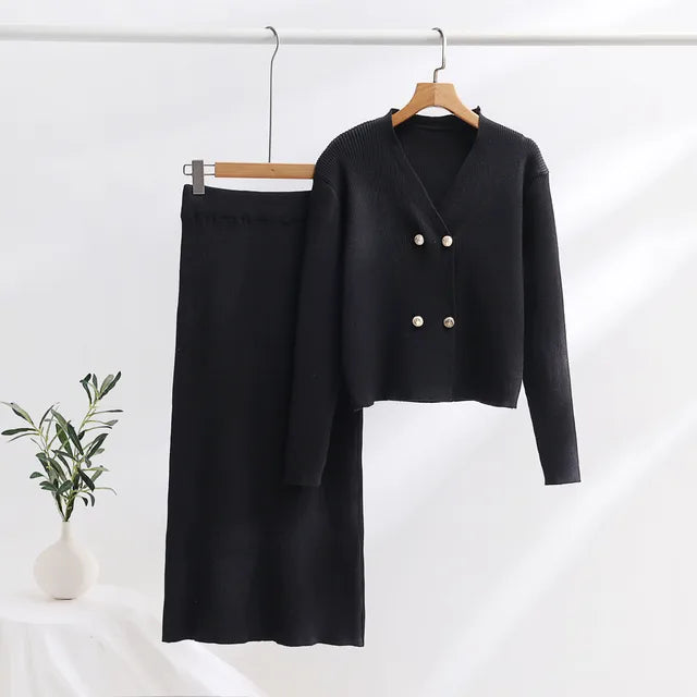 Veloria™ Viscose Knitted Two-Piece Suit