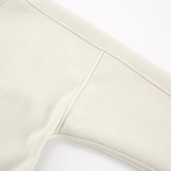 Aurelin™ V-Neck Woolen Short Jacket