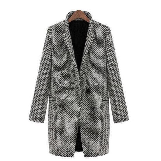 Veyra Houndstooth Coat
