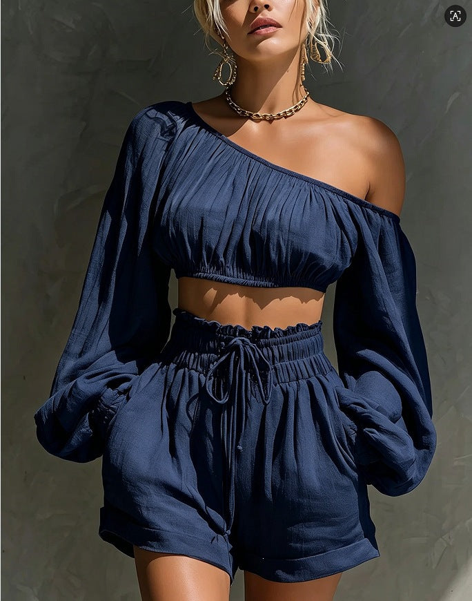 Sorelia Ensemble Short Asymétrique