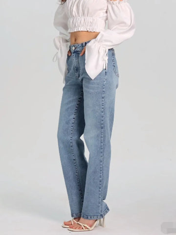 Belvienne Straight Denim