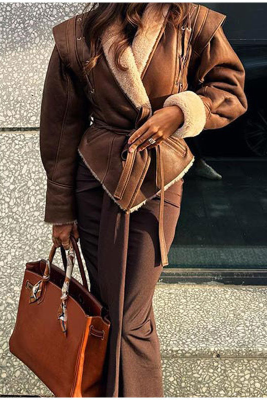 Vessira™ Belted Winter Coat