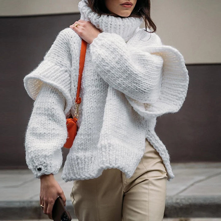 Auroria™ Wool Blend Turtleneck Sweater