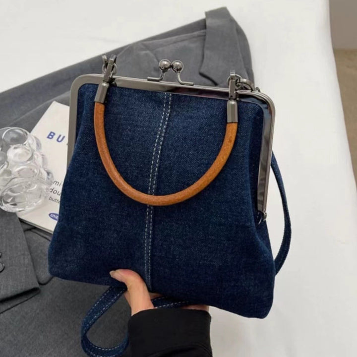 Selvara™ Handmade Denim Crossbody Bag