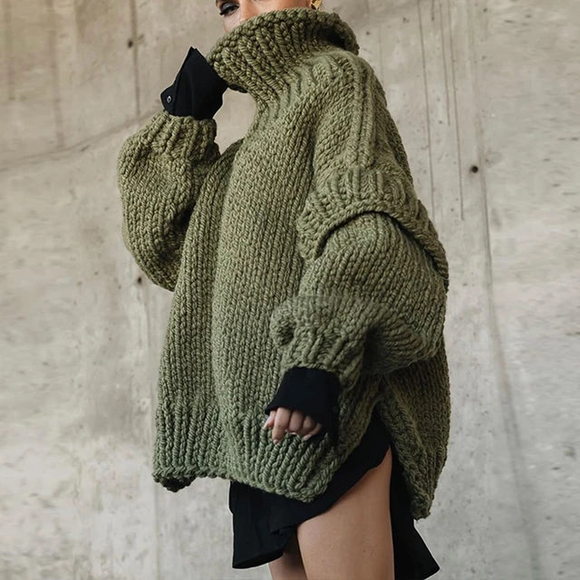 Auroria™ Wool Blend Turtleneck Sweater