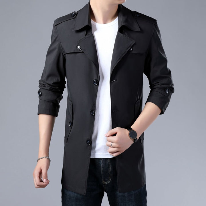Aelivor™ Men’s Trench Coat