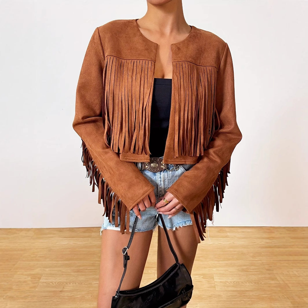 Solvane Fringe Jacket
