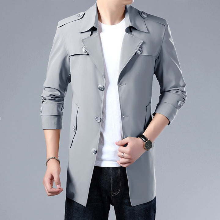 Aelivor™ Men’s Trench Coat