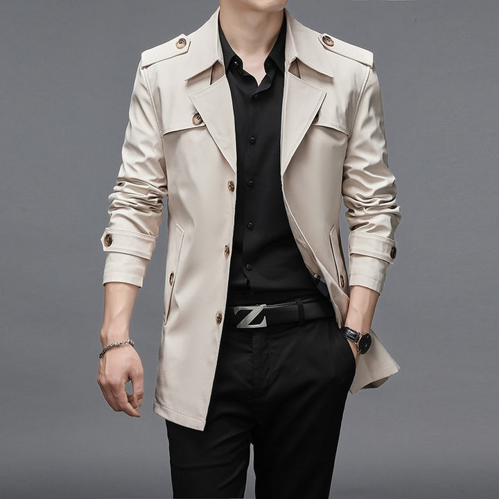 Aelivor™ Men’s Trench Coat