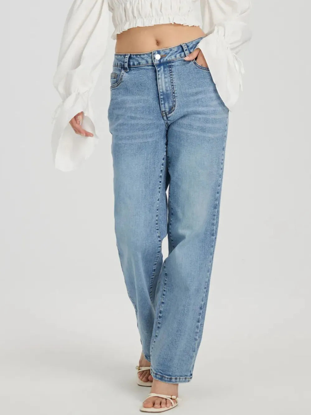 Belvienne Straight Denim