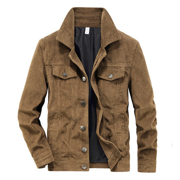 Gustave – Veste Légère en Velours Côtelé