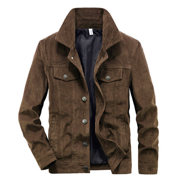 Gustave – Veste Légère en Velours Côtelé