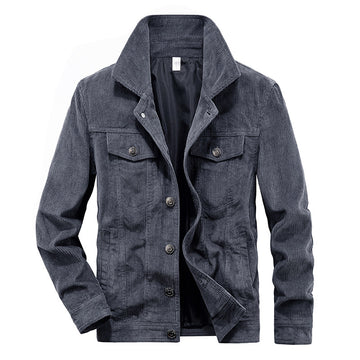 Gustave – Veste Légère en Velours Côtelé
