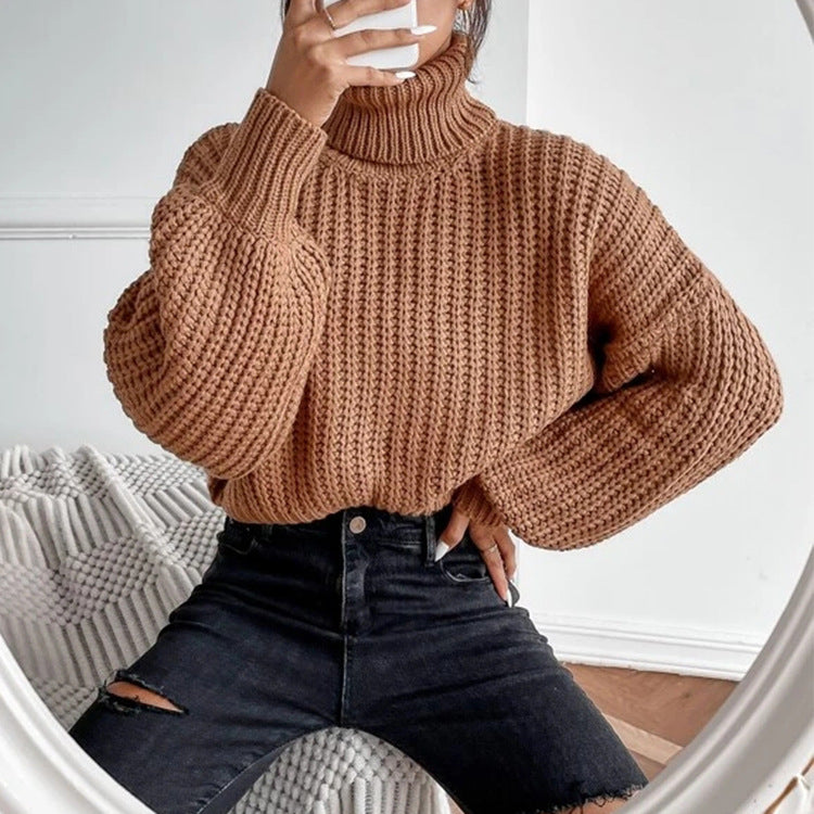 Chainra™ Knitted Turtleneck Sweater