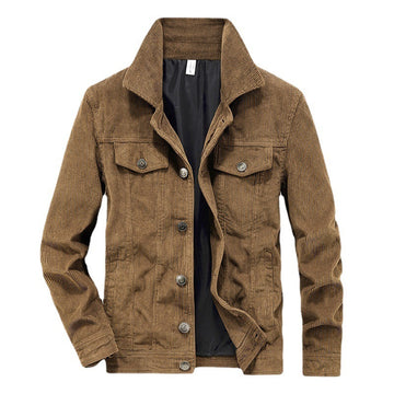 Gustave – Veste Légère en Velours Côtelé