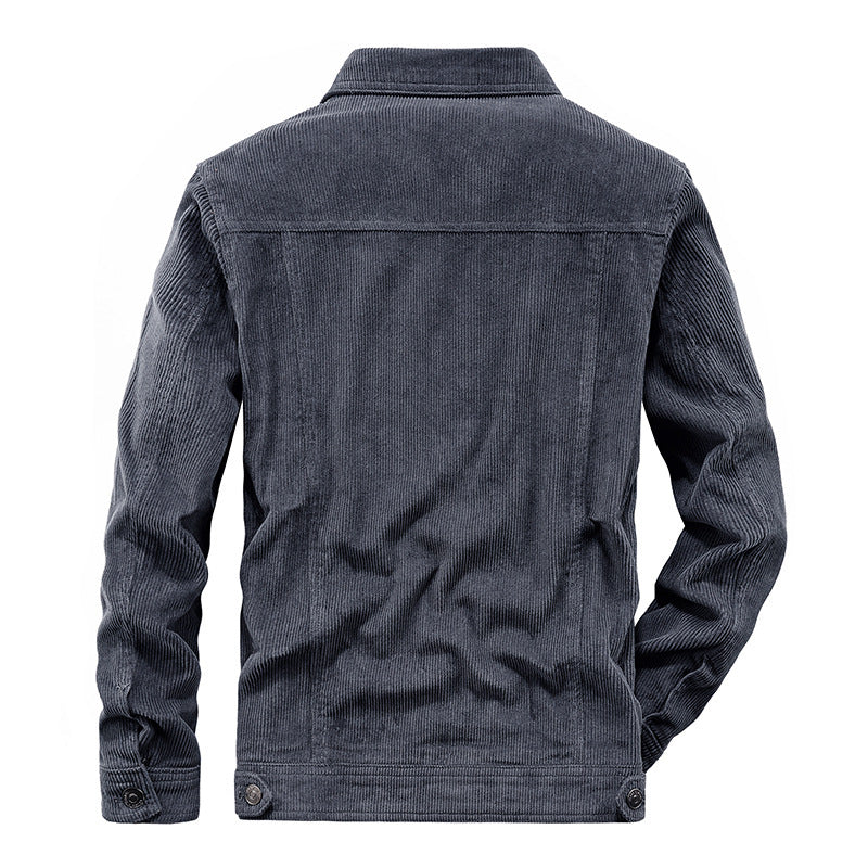 Gustave – Veste Légère en Velours Côtelé