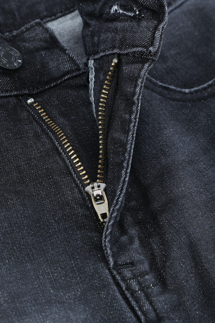 Vyretta Distressed Straight Denim