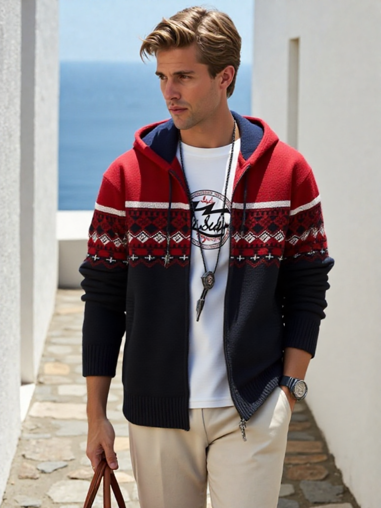 Corven™ Hooded Knit Cardigan