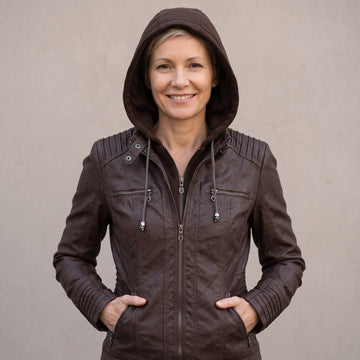 Veste Roxane chocolat